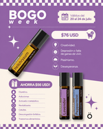 2x1 BOGO 1: Helicriso Touch + Lavanda Touch/Menta Touch