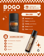 2x1 BOGO 5: Incienso Barra + Copaiba Touch