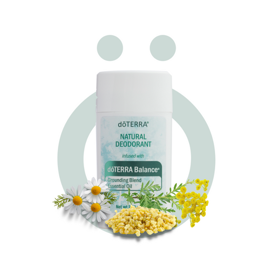 Desodorante Natural con Balance (Natural Deodorant Infused with Balance)